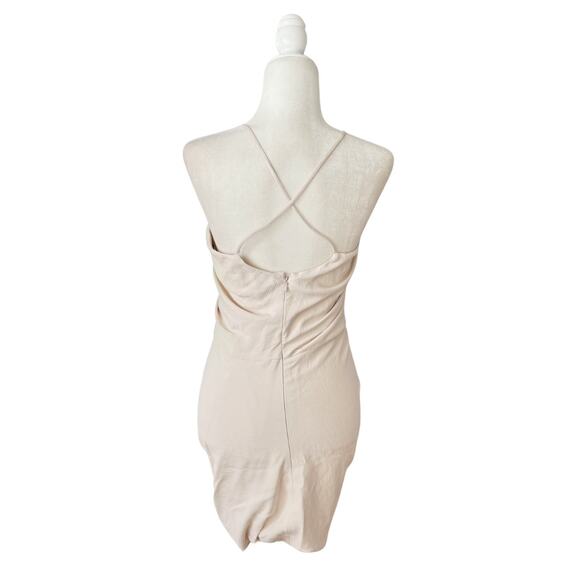 The Sei Ruched Mini Dress 6 Blush NWT - Picture 5 of 10